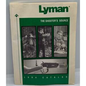 Vintage 1994 Lyman Gun Catalog VTG Shooter's Source